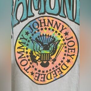 Ramones 🎸✨ Groovy Tie-Dye Logo Tee